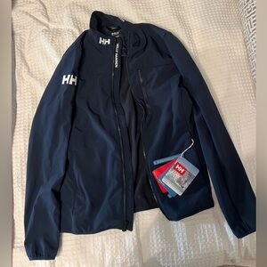 Brand New Helly Hansen crew softshell jacket 2.0 regular fit in navy